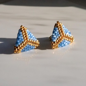 Prism, Bijuterii, Cercei, Cercei din margele, Impletituri, broderie cu margele, ARTYNOS