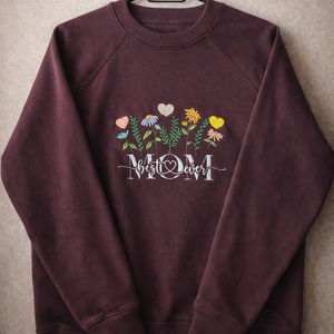 Hanorac cu broderie Best Mom Ever - Artynos.ro