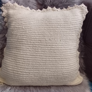 Pernă decorativă crosetată  -  - Artynos.ro