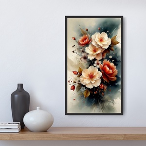 Pictură florală în ulei - arte vizuale și accesorii  - picturi - pictură în ulei - Artynos.ro