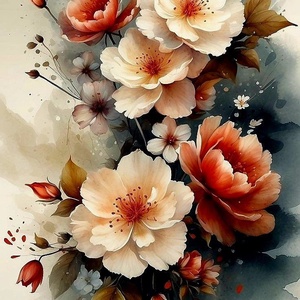 Pictura florala in ulei, Arte vizuale si accesorii , Picturi, Pictura in ulei, Fotografie, grafica, desen, ilustratie, Obiecte pictate, ARTYNOS