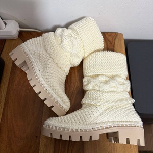 Botine scurte Nr 37, Imbracaminte si moda, Pantofi, papuci, sosete, Sandale, , Botine scurte crosetate ,Nr : 36 - 37, ARTYNOS