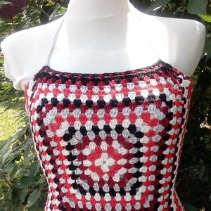 Fesztivál top, Imbracaminte si moda, Haine dama, Bluze dama, Crosetat, ARTYNOS