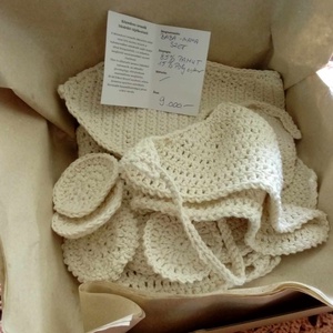 Baba-mama látogató doboz, Imbracaminte si moda, Haine bebelusi si copii, Baveta de bebelusi, Crosetat, ARTYNOS