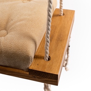 Leagăn natur cu tapițerie bej pentru adulți - casă & stil de viață - accesorii pentru casă și grădină - mobilier și bănci de grădină  - Artynos.ro