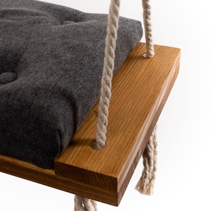 Leagăn natur cu tapițerie gri pentru adulți - casă & stil de viață - accesorii pentru casă și grădină - mobilier și bănci de grădină  - Artynos.ro