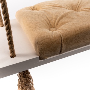Leagăn extra large, alb cu tapițerie bej pentru adulți - casă & stil de viață - accesorii pentru casă și grădină - mobilier și bănci de grădină  - Artynos.ro