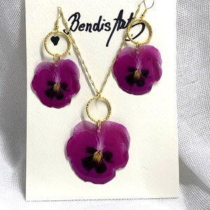 Set bijuterii handmade unicat din rasina - bijuterii - seturi de bijuterii - Artynos.ro