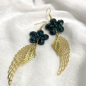 Cercei  handmade din rasina  epoxidica  - Artynos.ro