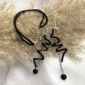 Set bijuterii handmade -pentru nunta sau ocazii speciale - bijuterii - seturi de bijuterii - Artynos.ro