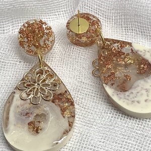Cercei handmade - mireasa-ocazii speciale - accesorii nuntă - bijuterii mireasă - cercei mireasă - Artynos.ro