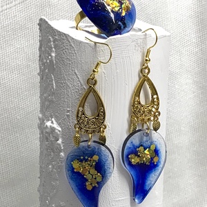 set bijuterii handmade - accesorii nuntă - bijuterii mireasă - set bijuterii de mireasă - Artynos.ro