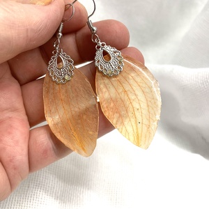 Set bijuterii handmade unicat din rasina si orhidee naturale - bijuterii - seturi de bijuterii - Artynos.ro