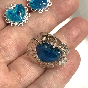 set bijuterii  - handmade din rasina - bijuterii - seturi de bijuterii - Artynos.ro