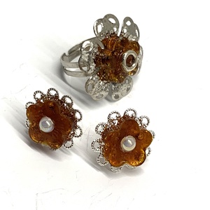 set bijuterii - handmade din rasina, Bijuterii, Seturi de bijuterii, Confecționarea bijuteriilor, ARTYNOS