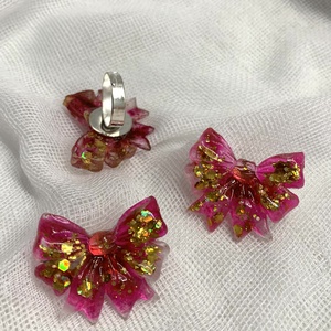 Set bijuterii handmade unicat din rasina - bijuterii - seturi de bijuterii - Artynos.ro