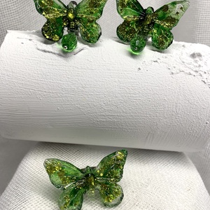 Set bijuterii handmade unicat din rasina, Accesorii nuntă, Bijuterii mireasă, Set bijuterii de mireasă, Confecționarea bijuteriilor, ARTYNOS