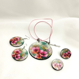 Set bijuterii handmade unicat, Bijuterii, Seturi de bijuterii, Confecționarea bijuteriilor, ARTYNOS