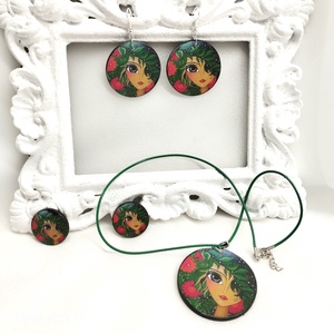 Set bijuterii handmade unicat, Bijuterii, Seturi de bijuterii, Confecționarea bijuteriilor, ARTYNOS