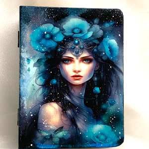 cutie de bijuterii decorata manual , Bijuterii, Suporturi bijuterii și cutie bijuterii, Cutii de bijuterii, Decoupage, transfer și tehnici șervețel, Pictură, ARTYNOS