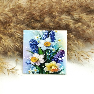 Magneti de frigider - decorat manual, Casă & Stil de viață, Accesorii pentru echipamente de bucătărie, Decorații de bucătărie, Magneți de frigider, Decoupage, transfer și tehnici șervețel, ARTYNOS