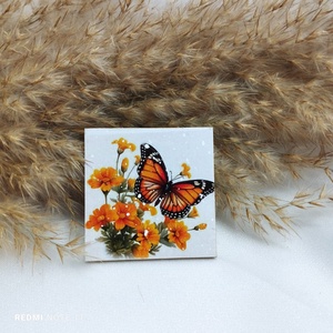 Magneti de frigider - decorat manual, Casă & Stil de viață, Accesorii pentru echipamente de bucătărie, Decorații de bucătărie, Magneți de frigider, Decoupage, transfer și tehnici șervețel, ARTYNOS