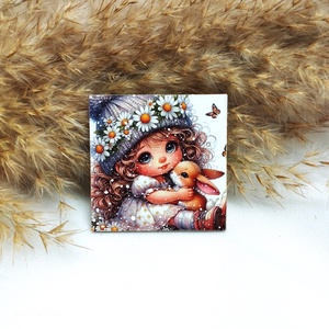 Magneti de frigider - decorat manual, Casă & Stil de viață, Accesorii pentru echipamente de bucătărie, Decorații de bucătărie, Magneți de frigider, Decoupage, transfer și tehnici șervețel, ARTYNOS