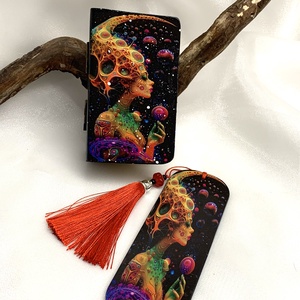 Set cadou handmade - cutie bijuterii + semn de carte, Casă & Stil de viață, Set de cadou, Decoupage, transfer și tehnici șervețel, ARTYNOS