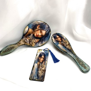 Set cadou unicat pentru femei 00027, Casă & Stil de viață, Set de cadou, Decoupage, transfer și tehnici șervețel, Pictură, ARTYNOS
