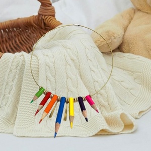  Colier handmade din creioane colorate 00482  -  - Artynos.ro