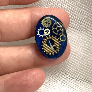 Inel reglabil - handmade unicat din rasina 00498 - bijuterii - inele - inele rotunde - Artynos.ro