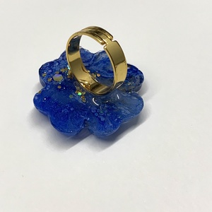 Inel reglabil - handmade din rasina 00499 - bijuterii - inele - inele figurate - Artynos.ro