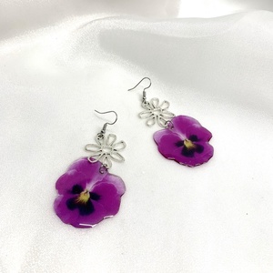 cercei handmade unicat din rășină  00514 -  - Artynos.ro