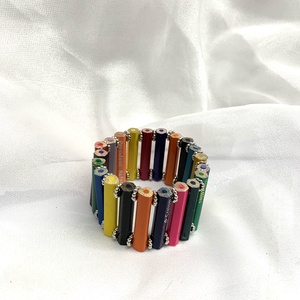 Bratara handmade din creioane colorate  00525 -  - Artynos.ro