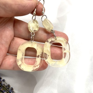  cercei handmade din rasina  00531 -  - Artynos.ro