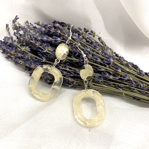  cercei handmade din rasina  00531 - Artynos.ro