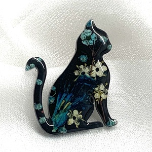 Broșă handmade unicat - din rasina 00589 - bijuterii - broșă, insigne - insigne - Artynos.ro