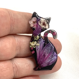 Broșă handmade unicat - din rasina 00591 - bijuterii - broșă, insigne - insigne - Artynos.ro