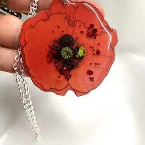 cercei handmade unicat din rășină 00667 -  - Artynos.ro