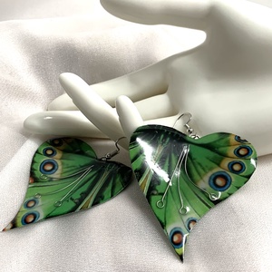 cercei handmade unicat din rasina   00675, , Confectionarea bijuteriilor, ARTYNOS