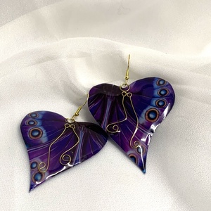 cercei handmade unicat din rășină 00677 -  - Artynos.ro