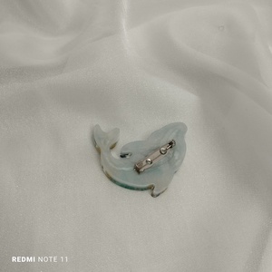 Broșă handmade unicat - din rasina 00697 - bijuterii - broșă, insigne - insigne - Artynos.ro