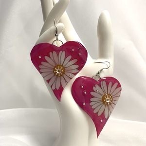 cercei handmade unicat din rasina 00715, , Confectionarea bijuteriilor, ARTYNOS