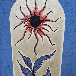 Tablou handmade unicat pe canvas 00843 - casă & stil de viață - accesorii pentru decorat casa - decorațiuni de pereți, decorațiuni suspendate - tablou cu licheni - Artynos.ro