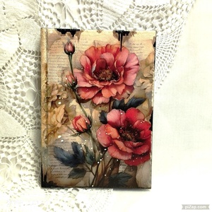 Agenda-Jurnal handmade unicat , Casa & Stil de viata, Papetarie de hartie, Caiete si jurnal, Decoupage, transfer si tehnici servetel, ARTYNOS