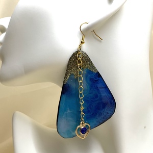 Set bijuterii pictat manual 00560 - bijuterii - seturi de bijuterii - Artynos.ro