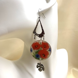 Set bijuterii handmade unicat din rășină 00507 - bijuterii - seturi de bijuterii - Artynos.ro