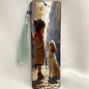 Semn de carte din lemn, decorat manua 00984, Carti si creatii cu tematica muzicala, cadouri, Semn de carte, Decoupage, transfer si tehnici servetel, ARTYNOS