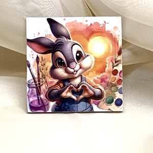 Magnet de frigider - decorat manual 01042 -  - Artynos.ro