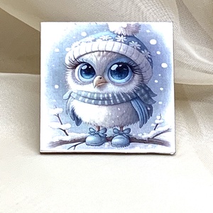 Magnet de frigider - decorat manual 01053 - Artynos.ro